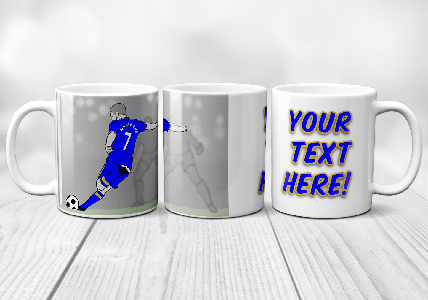 Personalised Cove Rangers inspired Football Mug