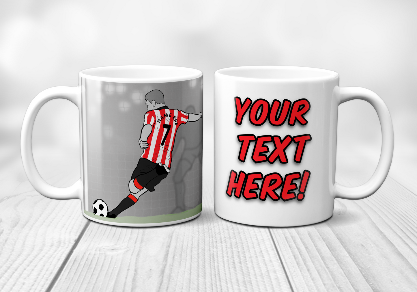 Personalised Southampton FC inspired Football Mug
